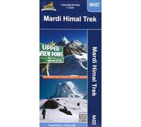 Mardi Himal Trek 1:50, 000 NA522 map