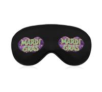 Mardi Lips Glitter Gras Fashion Eye Mask Printed Sleep Masks Soft Unisex Blackout Covering with Adjustable Strap