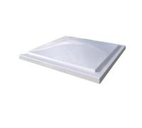 Mardome Reflex Roof Dome, Triple Skin, Low Rise Dome, Standard Flange, Opal, 1050mm X 1050mm (48 Hour Delivery)