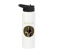 Marduk, Babylonian God, Ancient Mesopotamian Mythology Stainless Steel Insulated Water Bottle