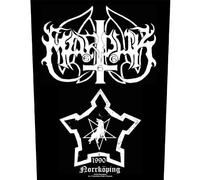 Marduk Back Patch Norrkoping Band Logo Official Black One Size