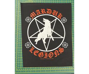 Marduk Legions Sew On Printed Large Size Back Patch Officially Licensed