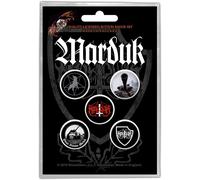 Marduk Panzer Division Badge (Pack of 5) in Black Marduk Black