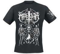 Marduk Serpent Sermon Men T-Shirt Black L, 100% Cotton, Regular