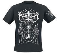 Marduk Serpent Sermon Men T-Shirt Black XL, 100% Cotton, Regular