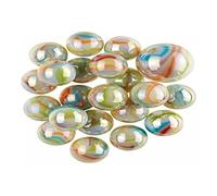 MaRécréation-MesBilles Set of 20 16 mm + 1 25 mm Calot Panamerican, X0-ZB4K-FM23, White