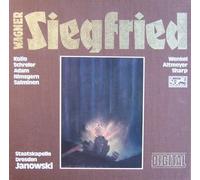 Marek Janowski & Staatskapelle Dresden / Rene Kollo / Peter Schreier / Theo Adam / Siegmund Nimsgern / Matti Salminen / Ortrun Wenkel / Jeannine Altmeyer / Norma Sharp - Wagner: Siegfried (Zweiter Tag des Bühnenfestspiels "Der Ring des Nibelungen") [Vinyl Schallplatte] [5 LP Box-Set]