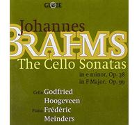 Johannes Brahms – Cello Sonatas in E Minor Op.38 & in F Major Op.99 – CD – Globe (US Import)