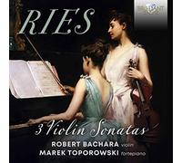 MAREK TOPOROWSKI ROB - RIES 3 VIOLIN SONATAS - CD - F4z
