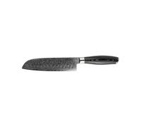 Mareld Akio Japanese Olive Ground Santoku Knife 18 cm Black