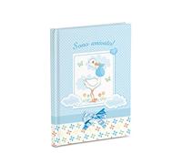Mareli Baby Memories Diary, 17 x 24 cm, Sky Blue