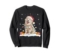 Maremma Sheepdogs Tree Light Christmas Sweater Pet Dog Xmas Sweatshirt