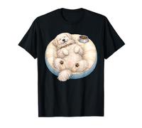 Maremma Shepherd Dog Chills with Dog Bed and Food While Sleeping T-Shirt