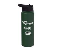 Maren Mode On Name Stainless Steel Insulated Water Bottle