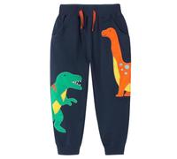 Marendyee Boys Dinosaur Sweatpants with Pockets Casual Jogging Bottoms
