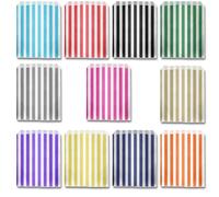 Marent 100 5" x 7" Striped Candy Sweet Paper Bags | Wedding Buffet Favour Cake Gift Pick n Mix Shop | Premium Quality UK Made (Mixed, Qty: 100 Bags)