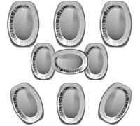 MARENT Aluminium Foil Mixed Platters for Parties, Buffets & Entertaining | 3 x Large, 3 Medium & 3 x Small | Freezer, Oven Safe