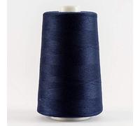 Marent Crafts Navy Blue Overlocking Thread - 4 Cones, 20,000 Yards Total, 100% Polyester Sewing Thread for Overlock, Serger, Sewing Machines, Hemming, Seaming, Edging, Dressmaking & Craft Projects