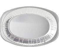 MARENT Foil Platter, 14" Diameter, Pack of 10