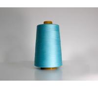 Marent Overlocking Sewing Machine Polyester Thread x Four 5000 Yards Cones White Black Natural Navy Red (Sky Blue)