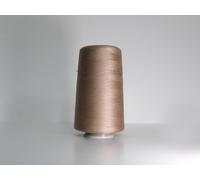 Marent Overlocking Sewing Machine Polyester Thread x Four 5000 Yards Cones White Black Natural Navy Red (Light Brown)