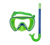Mares 411778_GUBL_GN Snorkel Unisex Adult, Green, One Size