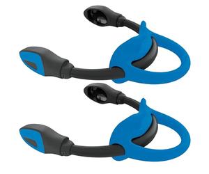 Mares BUNGEE STRAPS Fin Straps Unisex-Adult XS-S Blue