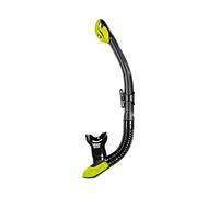 Mares Ergo Dry Snorkel - Black Lime, One Size