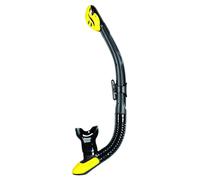 Mares Ergo Dry Snorkel Dive Scuba Free Diving Black Yellow