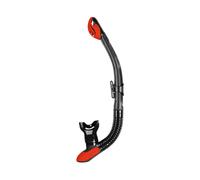 Mares Ergo Dry Snorkel Dive Scuba Free Diving Clear Black/Red