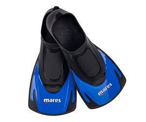 Mares Hermes - Unisex Short Fins for Swimming and Diving, Comfortable Lightweight Open Heel Swimming Fins