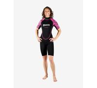 Mares Manta Shorty Short-Sleeved Wetsuit Black Pink Women - 2
