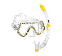 Mares Mask Plus Snorkel Pure Vision Diving Kit - Transparent/CL, SFRYLCL
