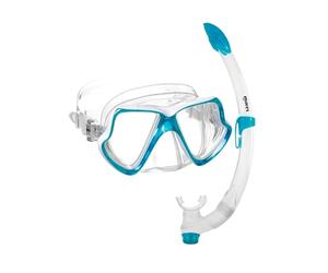 Mares Mask Plus Snorkel Wahoo Diving Kit - Transparent/CL, SFAQWCL