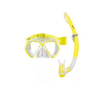 Mares Pirate Neon Mask & Snorkel Combo Set - Colour Choice (Neon Yellow)