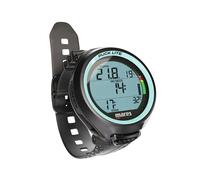 Mares Puck Lite Scuba Diving Computer | Watch-Style One Button Control Underwater Freediving Scuba Diving Computer - Aqua