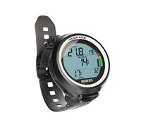 Mares Puck Lite Scuba Diving Computer | Watch-Style One Button Control Underwater Freediving Scuba Diving Computer - White