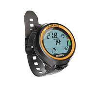 Mares Puck Lite Scuba Diving Computer | Watch-Style One Button Control Underwater Freediving Scuba Diving Computer - Orange