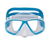 Mares Puffer - Kids Diving Mask Double Lens XS-S, Siliter Skirt, Micro-Adjustable Strap, PC Resistant Lenses