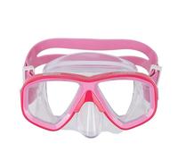 Mares Puffer - Kids Diving Mask Double Lens XS-S, Siliter Skirt, Micro-Adjustable Strap, PC Resistant Lenses
