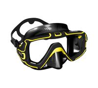 Mares Pure Edge Diving & Snorkelling Mask Black/Yellow