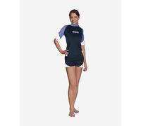 Mares Loose Fit She Dives Short Sleeve Rash Guard Black 2XS Woman