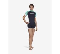 Mares Trilastic She Dives Short Sleeve Rash Guard Black XS Woman