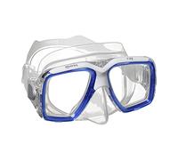 Mares Ray - Adult Diving Mask with Double Tempered Glass, Silicone Skirt, Micro-Frame, Low Internal Volume and Quick-Clip Buckles