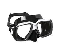 Mares Ray - Adult Diving Mask with Double Tempered Glass, Silicone Skirt, Micro-Frame, Low Internal Volume and Quick-Clip Buckles