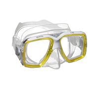 Mares Ray - Adult Diving Mask with Double Tempered Glass, Silicone Skirt, Micro-Frame, Low Internal Volume and Quick-Clip Buckles