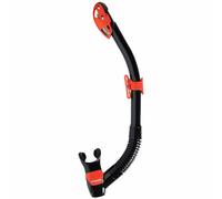 MARES 411487, Snorkel Adult Unisex, unisex adult, 411487, black/red, One Size