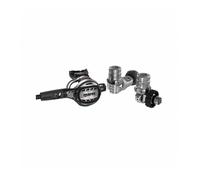 Mares Atlas Adj 62x Tbp Din Diving Regulator Set Silver