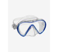 Mares Stream - Adult Diving Mask Single Tempered Glass, Low Profile, Wide Vision, Full Siliter Skirt and EZ Adjust 360° Buckles