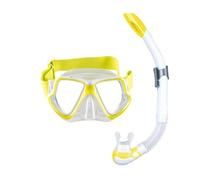 Mares Aquazone Wahoo Neon Snorkeling Set Clear,Yellow